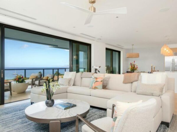 Gold Coast holiday apartment website design showcasing ocean views and direct booking features
